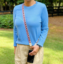 Load image into Gallery viewer, Checkered Crossbody Phone Lanyard