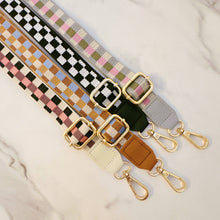 Load image into Gallery viewer, Checkered Crossbody Phone Lanyard