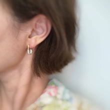 Load image into Gallery viewer, Edgy Chic Pin Shape Earrings