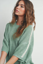 Load image into Gallery viewer, Sage Knitted Sweater