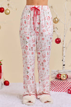 Load image into Gallery viewer, Red/White Christmas Pajama Set