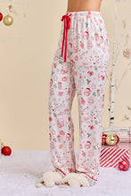 Load image into Gallery viewer, Red/White Christmas Pajama Set