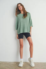 Load image into Gallery viewer, Sage Knitted Sweater