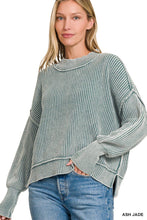 Load image into Gallery viewer, Mineral Washed Oversized Sweater
