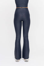 Load image into Gallery viewer, Leather Look Flared Leggings
