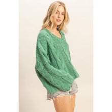 Load image into Gallery viewer, Jade V-Neck Sweater
