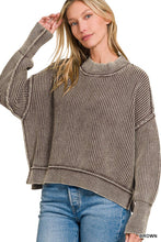 Load image into Gallery viewer, Mineral Washed Oversized Sweater
