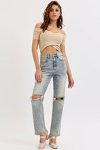 Load image into Gallery viewer, Super High Rise Dad Jean Tinted Denim
