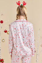 Load image into Gallery viewer, Red/White Christmas Pajama Set
