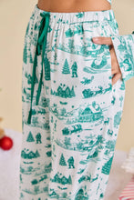Load image into Gallery viewer, Green Christmas Pajama Set
