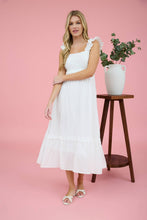 Load image into Gallery viewer, Ruffle Strap Midi Dress
