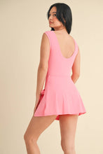 Load image into Gallery viewer, Wrap Tie Dress - Hot Pink
