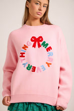 Load image into Gallery viewer, Merry Everything Wreath Sweater
