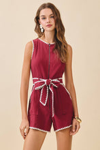 Load image into Gallery viewer, Crimson Romper
