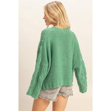 Load image into Gallery viewer, Jade V-Neck Sweater
