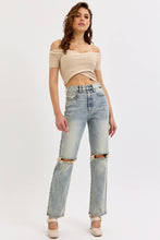Load image into Gallery viewer, Super High Rise Dad Jean Tinted Denim
