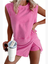 Load image into Gallery viewer, Sleeveless Top and Skort Set
