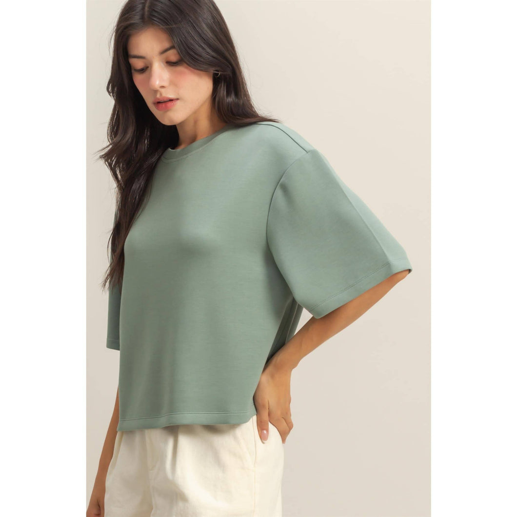 Drop Shoulder Everyday Top