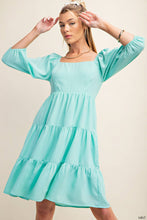 Load image into Gallery viewer, Mint Babydoll Dress
