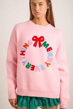 Load image into Gallery viewer, Merry Everything Wreath Sweater
