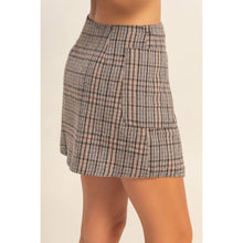Load image into Gallery viewer, Plaid Mini Skirt
