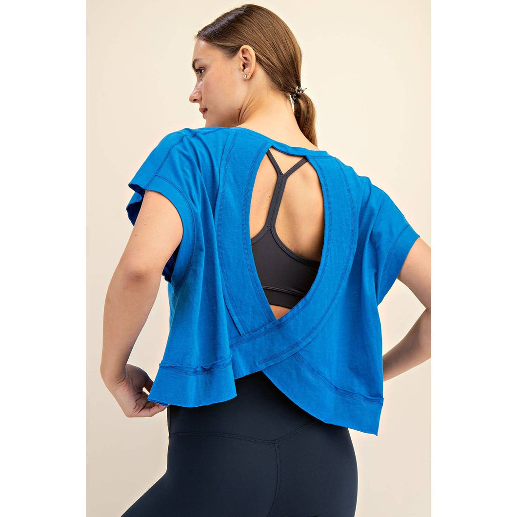 Open Back Athletic Top