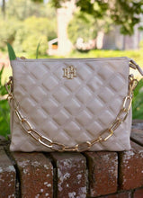 Load image into Gallery viewer, Ariana Quilted Crossbody - Nude
