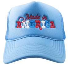 Load image into Gallery viewer, Made in America Trucker Hat
