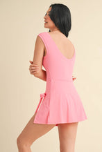 Load image into Gallery viewer, Wrap Tie Dress - Hot Pink
