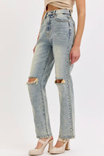 Load image into Gallery viewer, Super High Rise Dad Jean Tinted Denim
