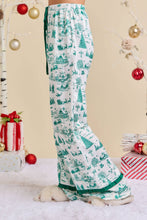 Load image into Gallery viewer, Green Christmas Pajama Set
